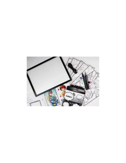 Tablette lumineuse et atelier marqueurs Manga - Sycomore