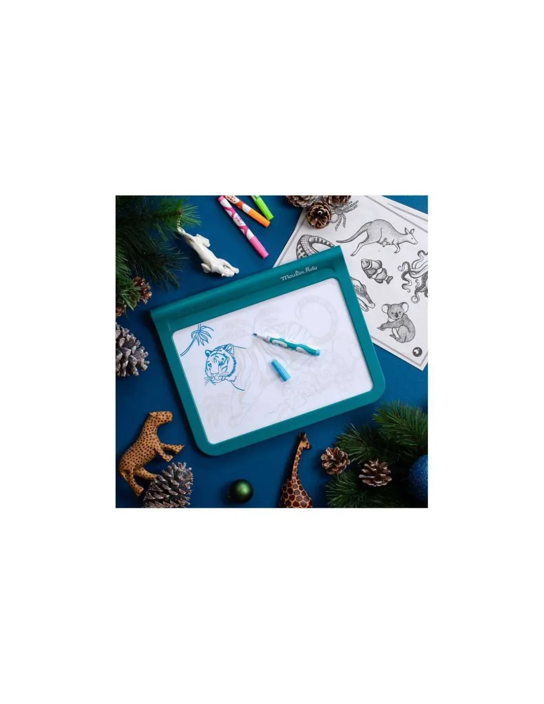 Tablette lumineuse Kidywolf Tout autour du monde - Moulin Roty