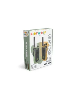Talkie walkie avec batterie orange et vert - Kidywolf