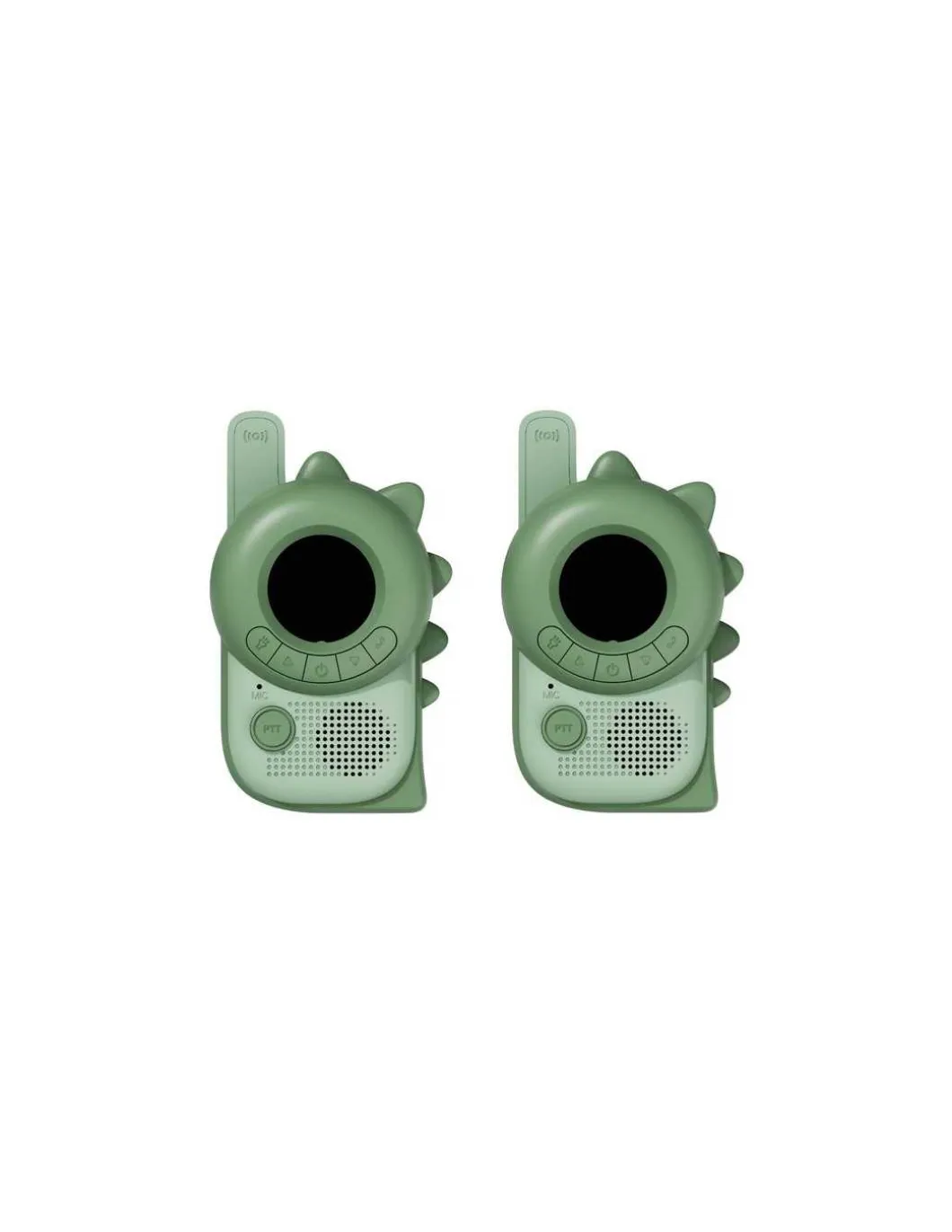 Talkie Walkie Dinosaure vert - The Zoofamily