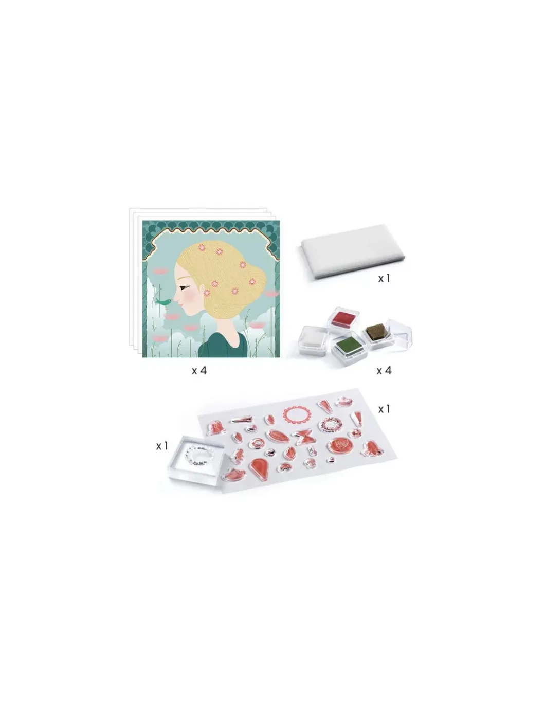 Tampons Motifs et parures - Djeco