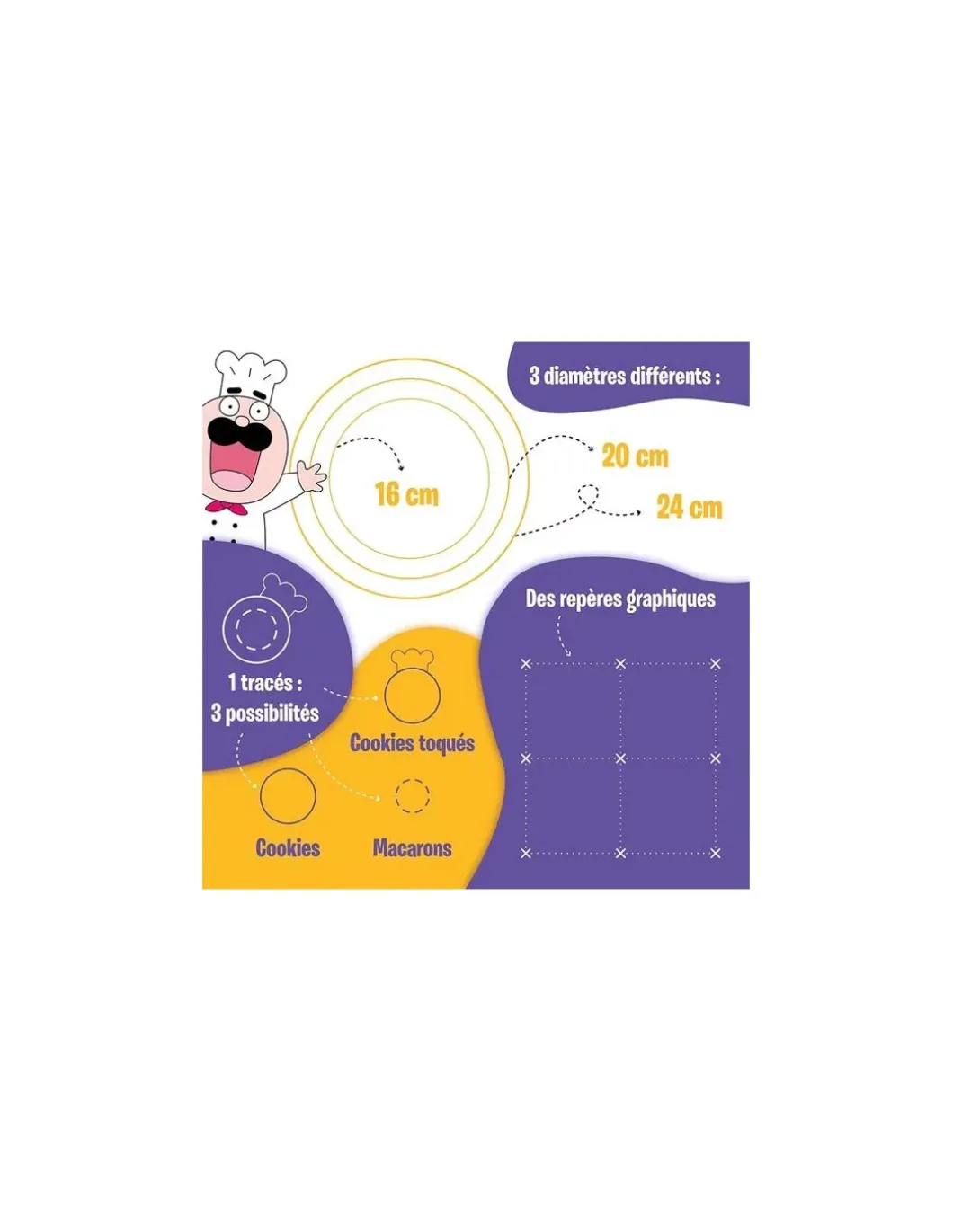 Tapis de cuisson - Chefclub Kids
