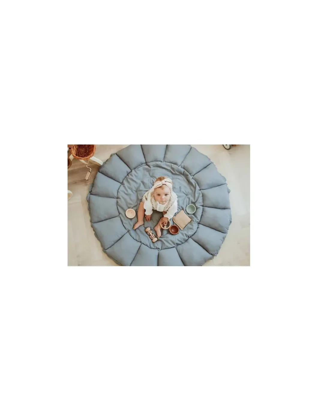 Tapis de jeu 3 en 1 Bloom bleu - PlayandGo