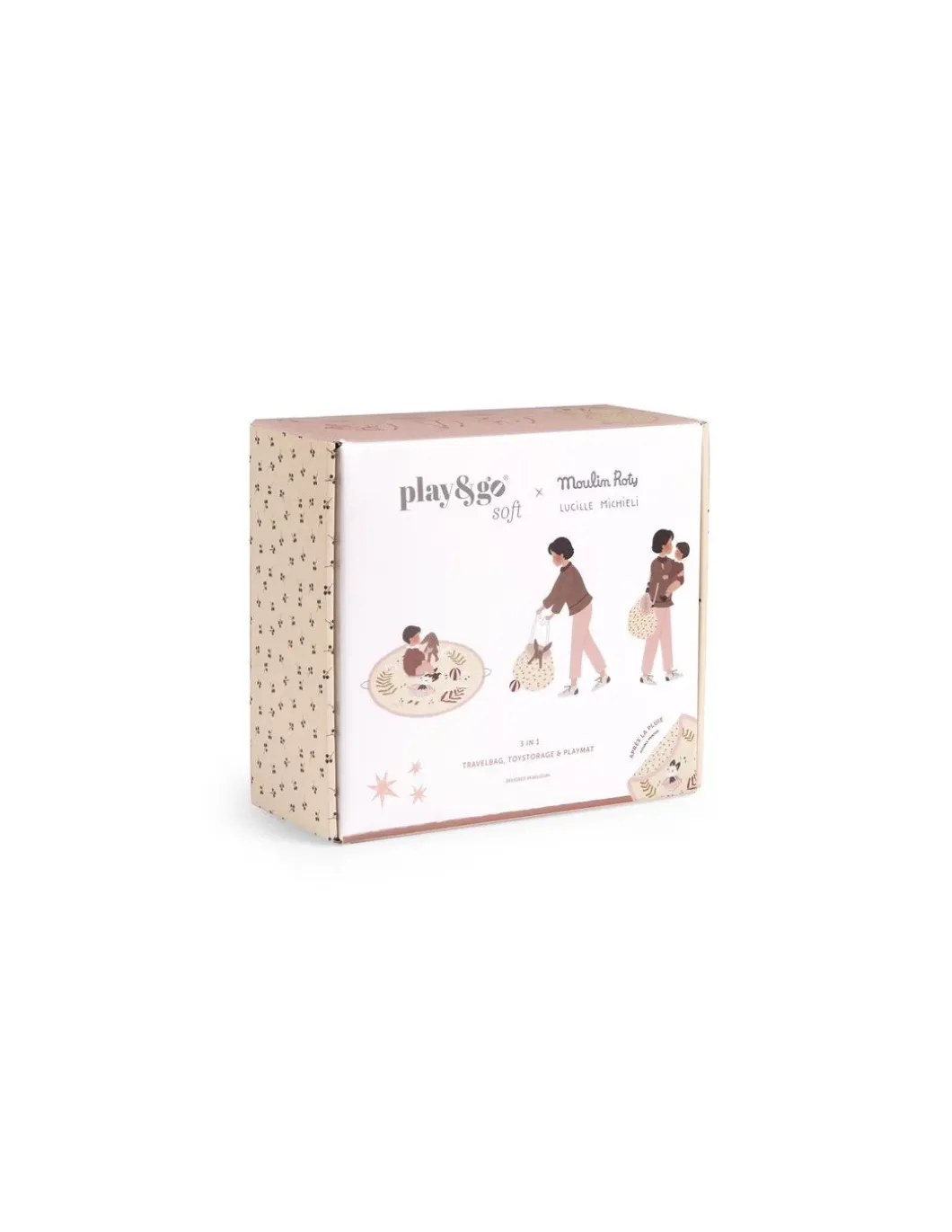 Tapis de jeu et sac de rangement Après la pluie - Moulin Roty