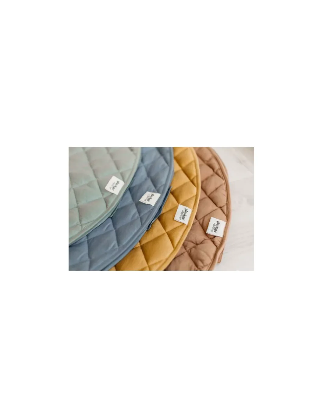 Tapis d'éveil bio 3 en 1 jaune moutarde - PlayandGo