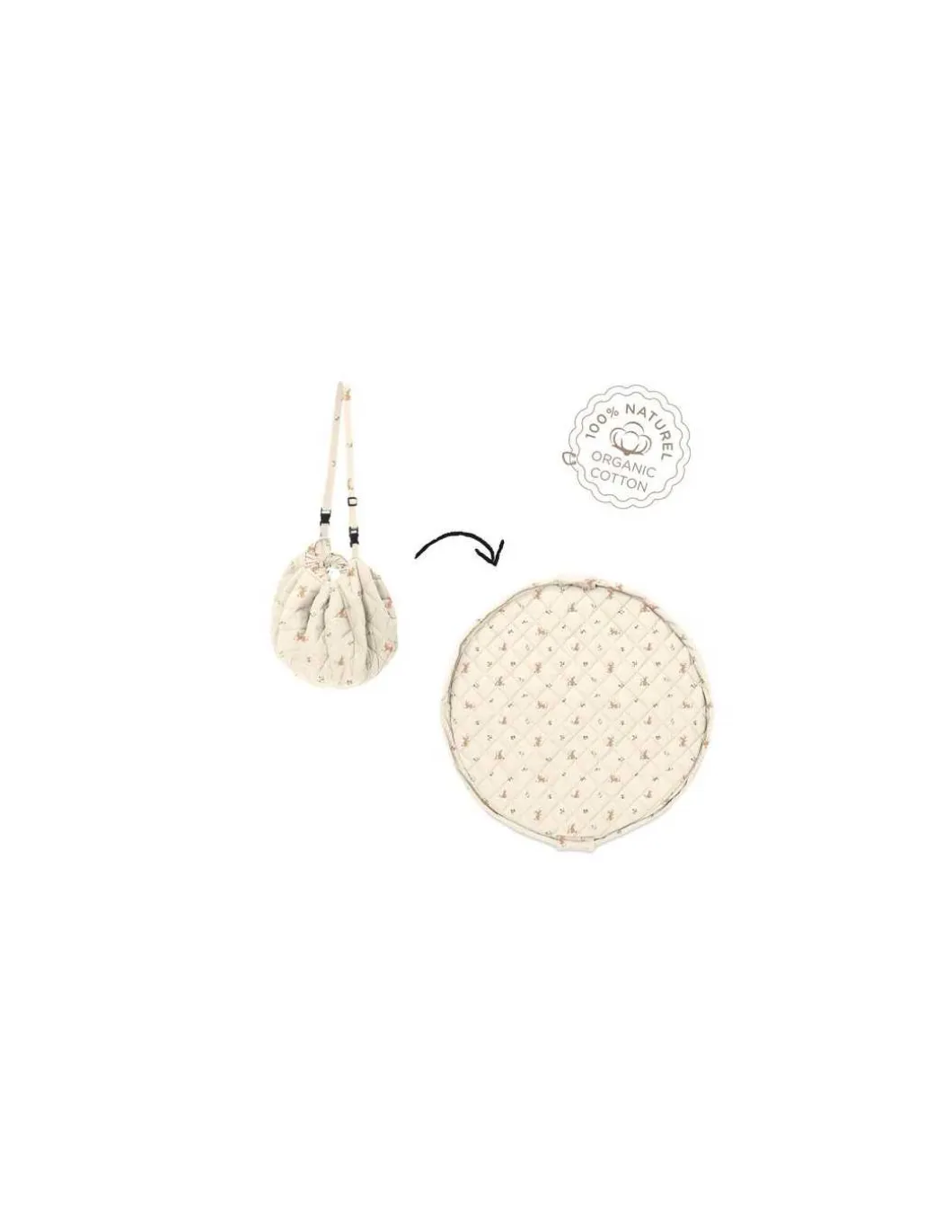 Tapis d'éveil bio 3 en 1 Rabbit - PlayandGo
