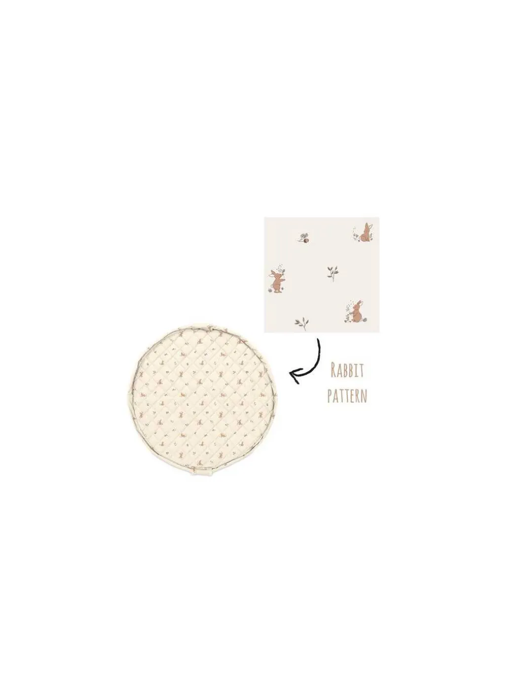 Tapis d'éveil bio 3 en 1 Rabbit - PlayandGo