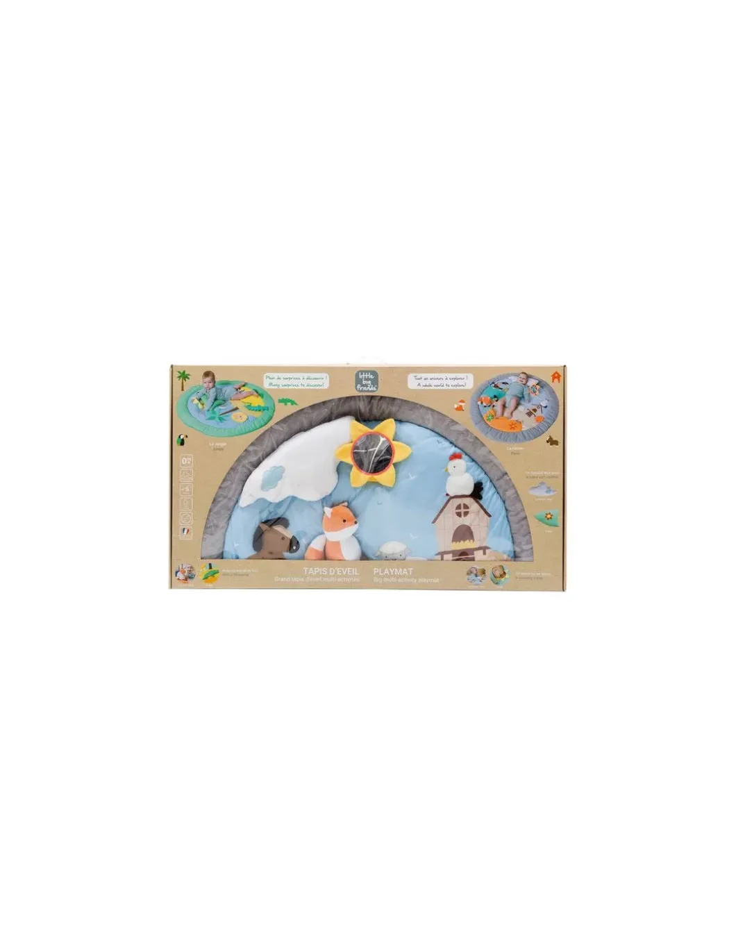Tapis d'éveil ferme - Little Big Friends