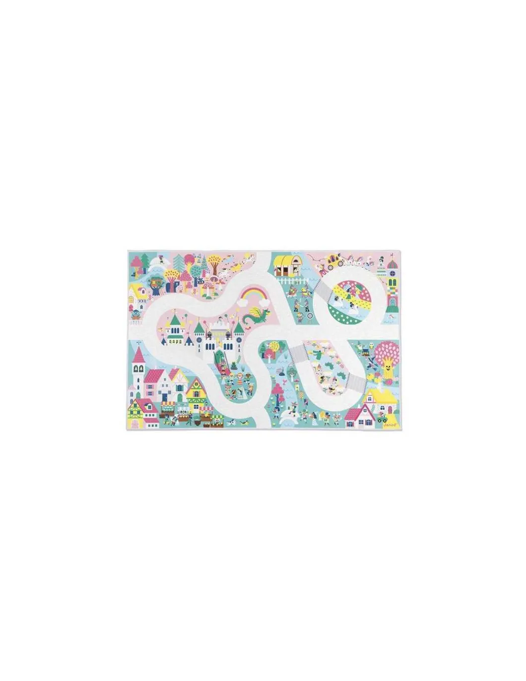 Tapis Royaume Enchanté Cross Roads - Janod