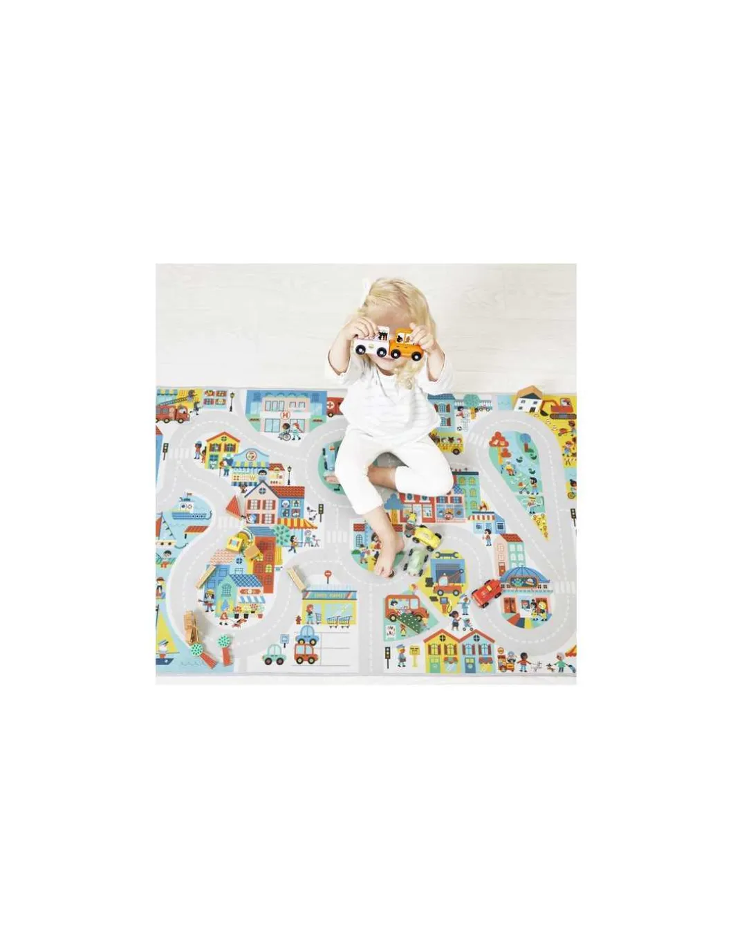 Tapis Ville Cross Roads - Janod