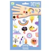 Tatouages Emojis météo - Djeco