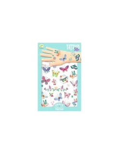 Tatouages Papillons de rêve - Djeco