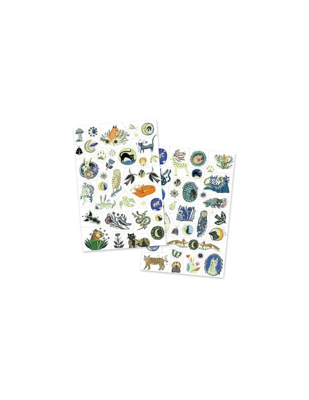 Tatouages phospho Reflets de nuit - Djeco