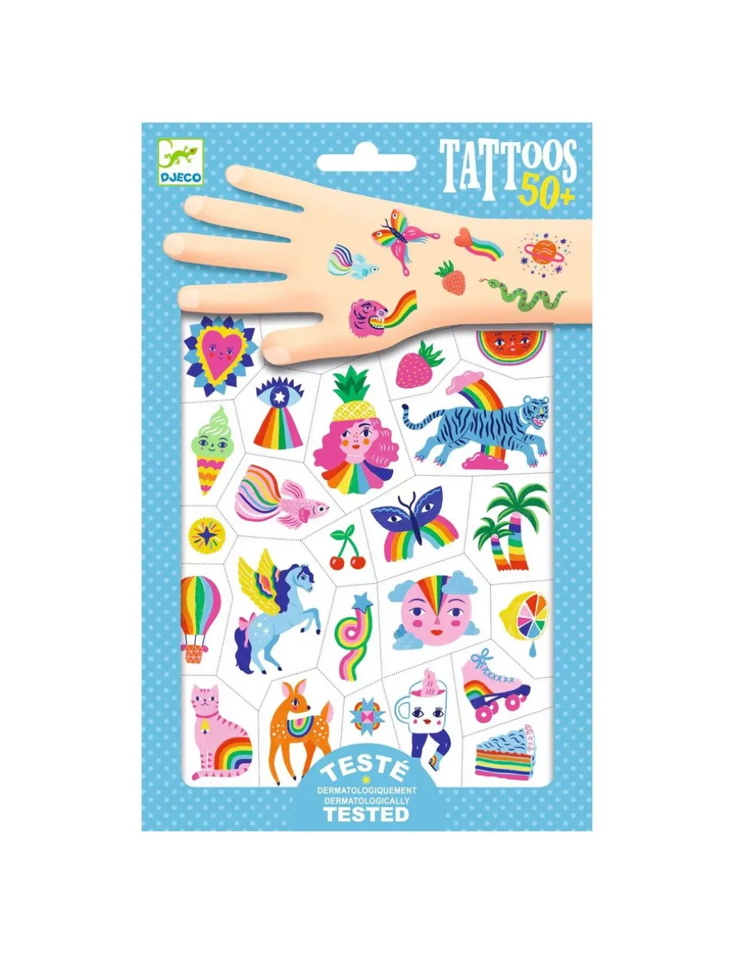 Tatouages Rainbow - Djeco