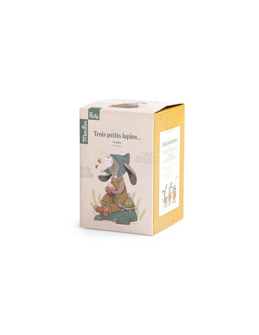 Tirelire lapin Trois Petits Lapins - Moulin Roty