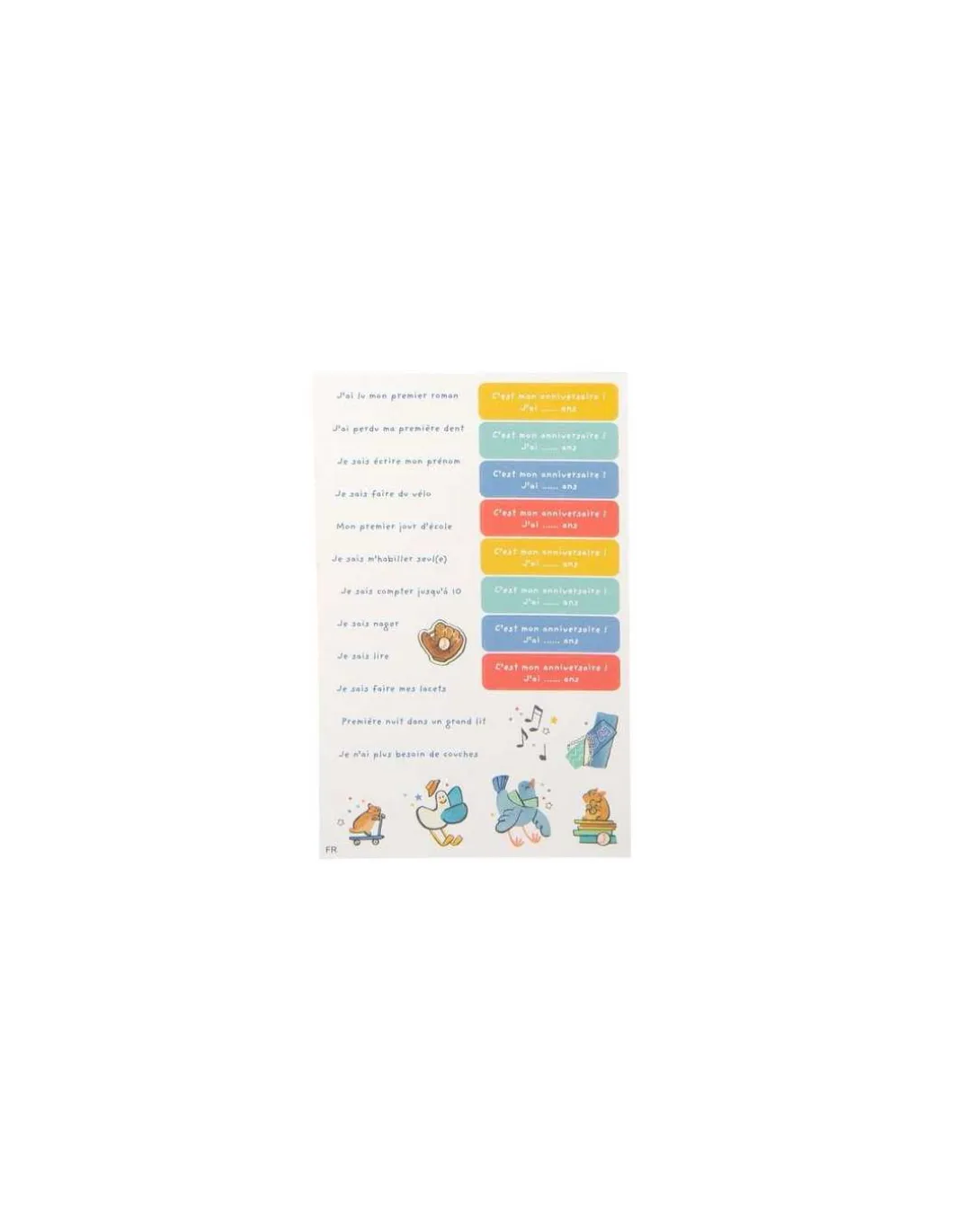 Toise carnet Puce & Pilou - Moulin Roty