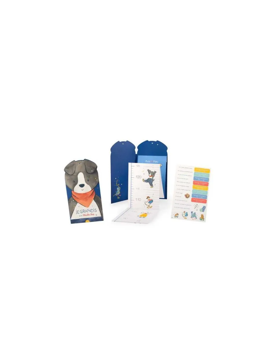 Toise carnet Puce & Pilou - Moulin Roty