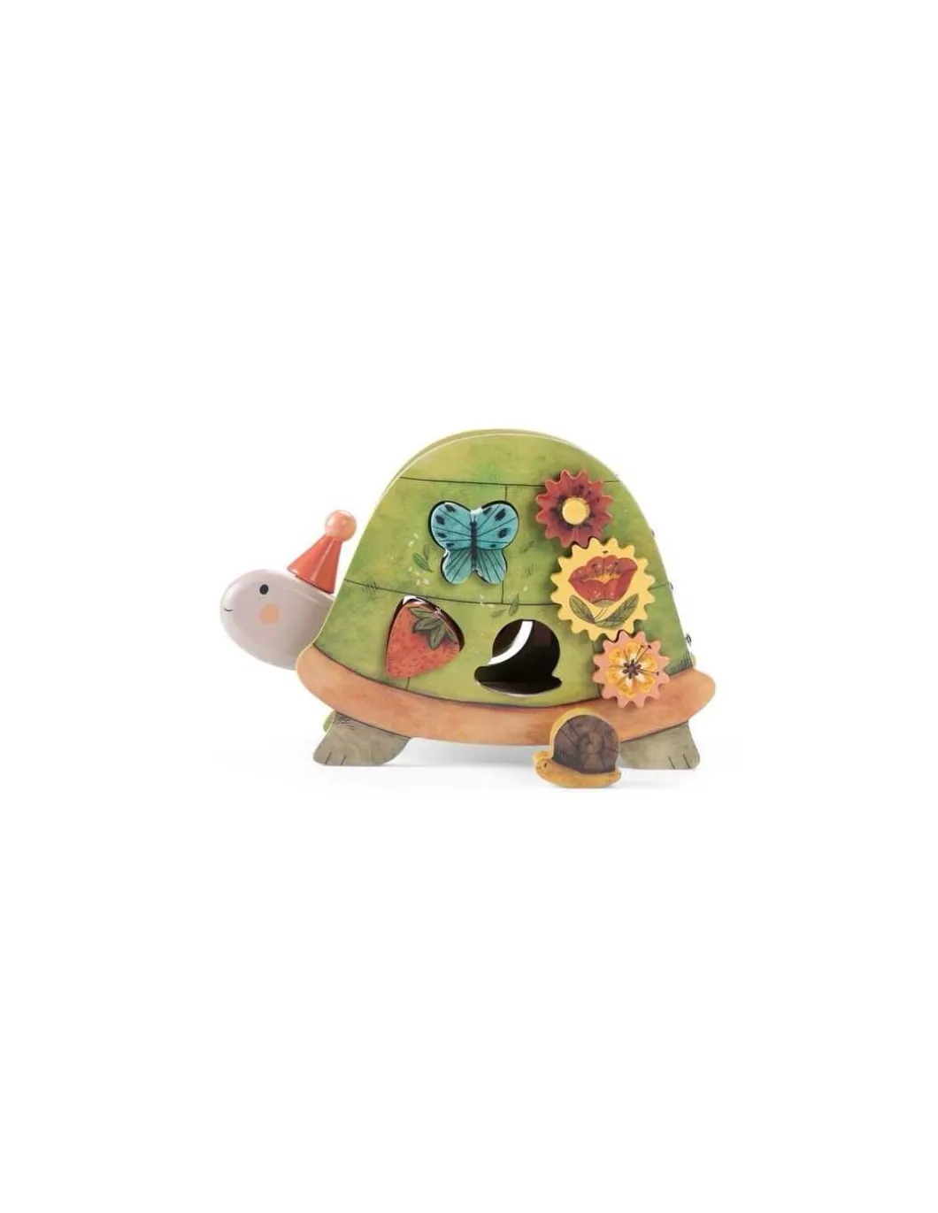 Tortue d'activités Trois petits lapins - Moulin Roty