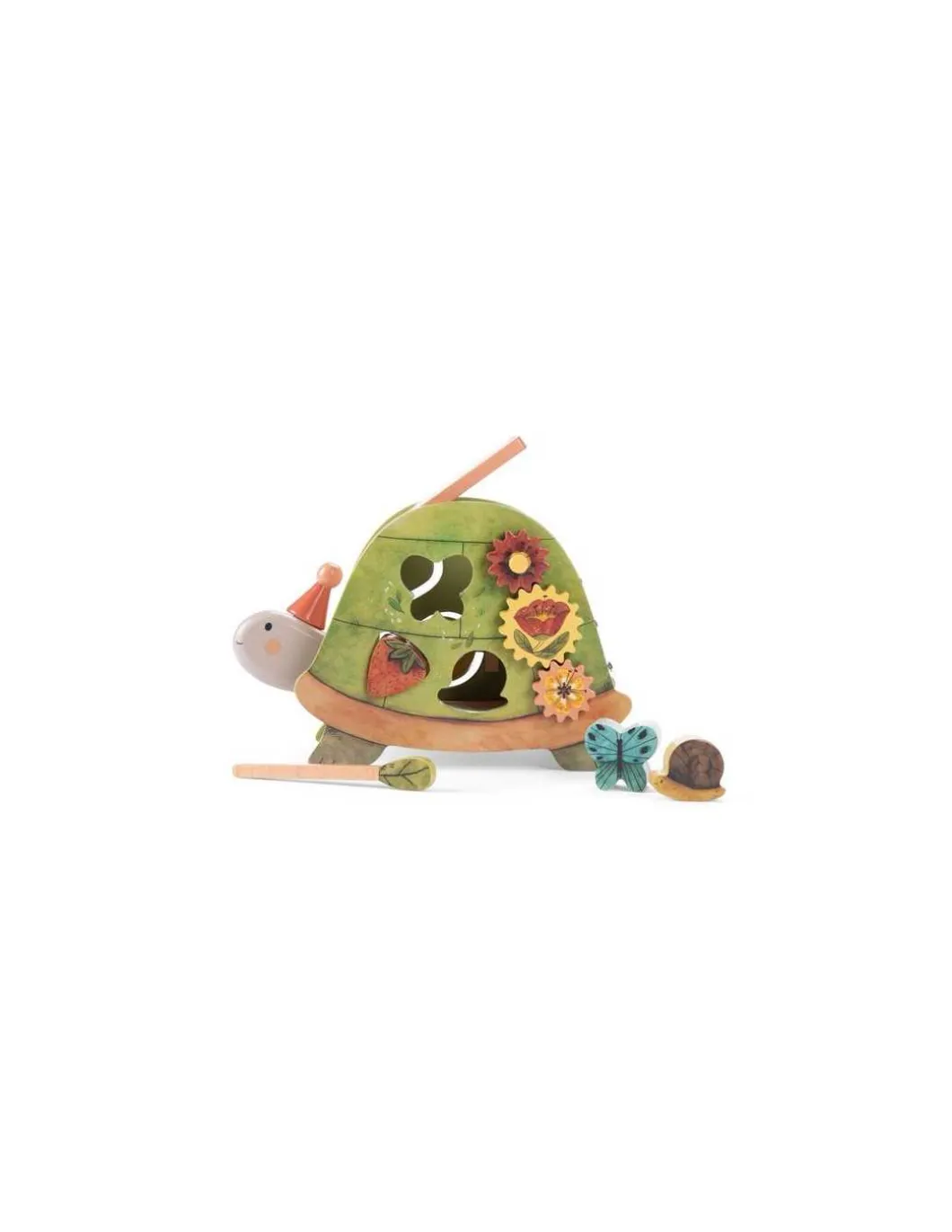 Tortue d'activités Trois petits lapins - Moulin Roty