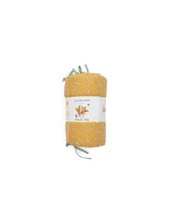 Tour de lit ocre Trois Petits Lapins - Moulin Roty