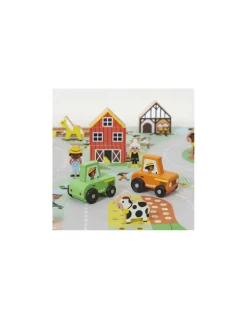Tracteur rouge Cross Roads - Janod