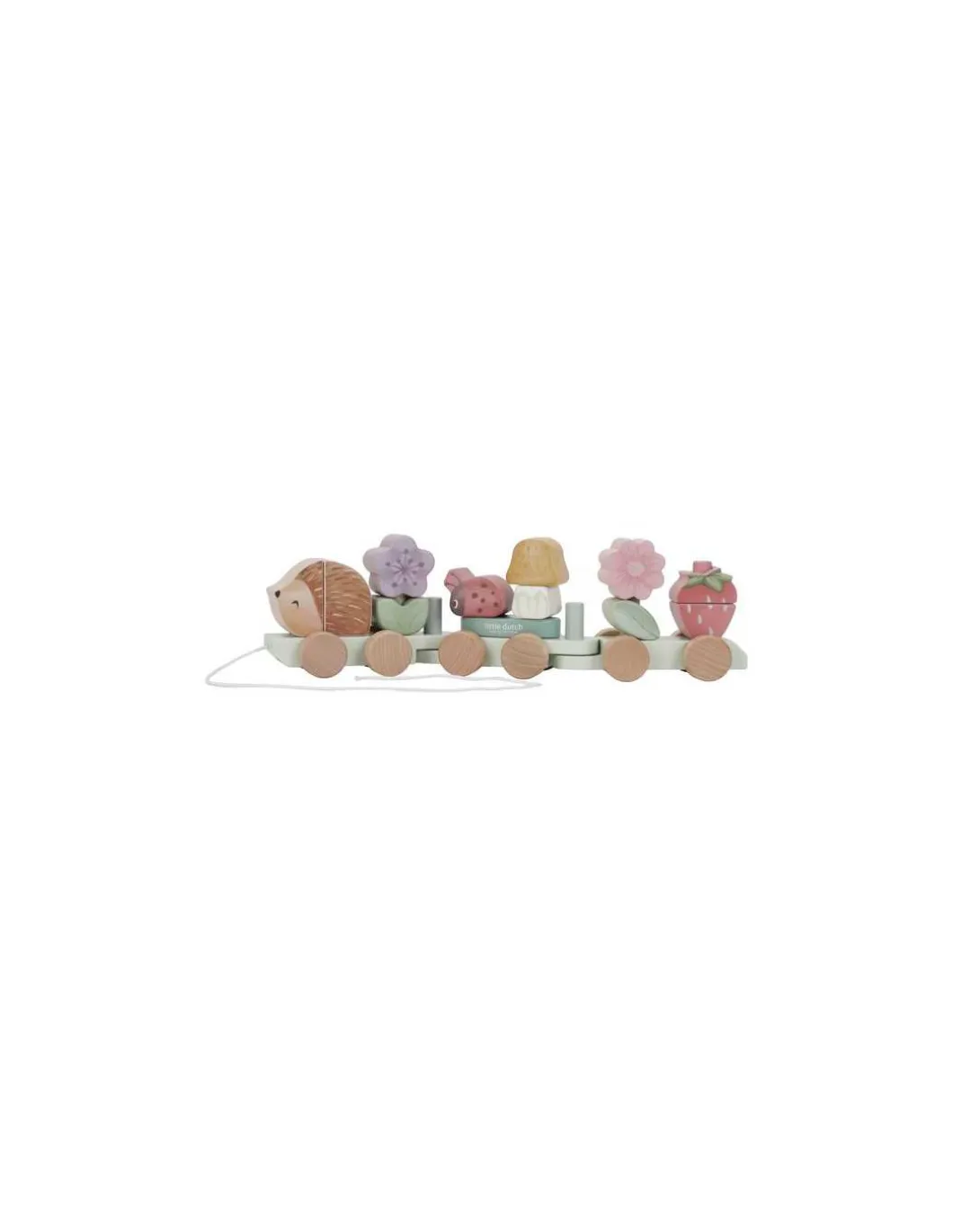 Train à blocs hérisson Fairy Garden - Little Dutch