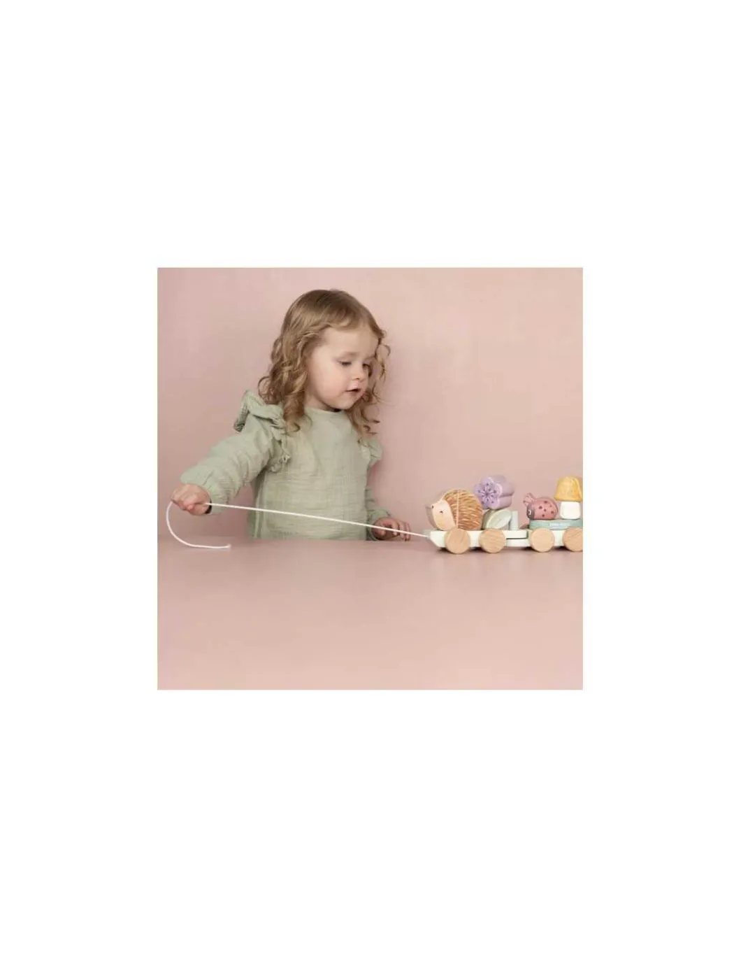 Train à blocs hérisson Fairy Garden - Little Dutch