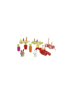Train à tirer Ferme - Janod