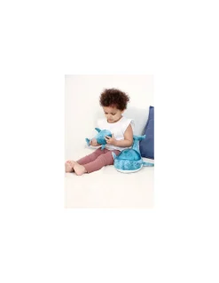 Tranquil whale blue family Peluche musicale à projections - Cloud b