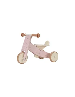 Tricycle en bois rose - Little Dutch