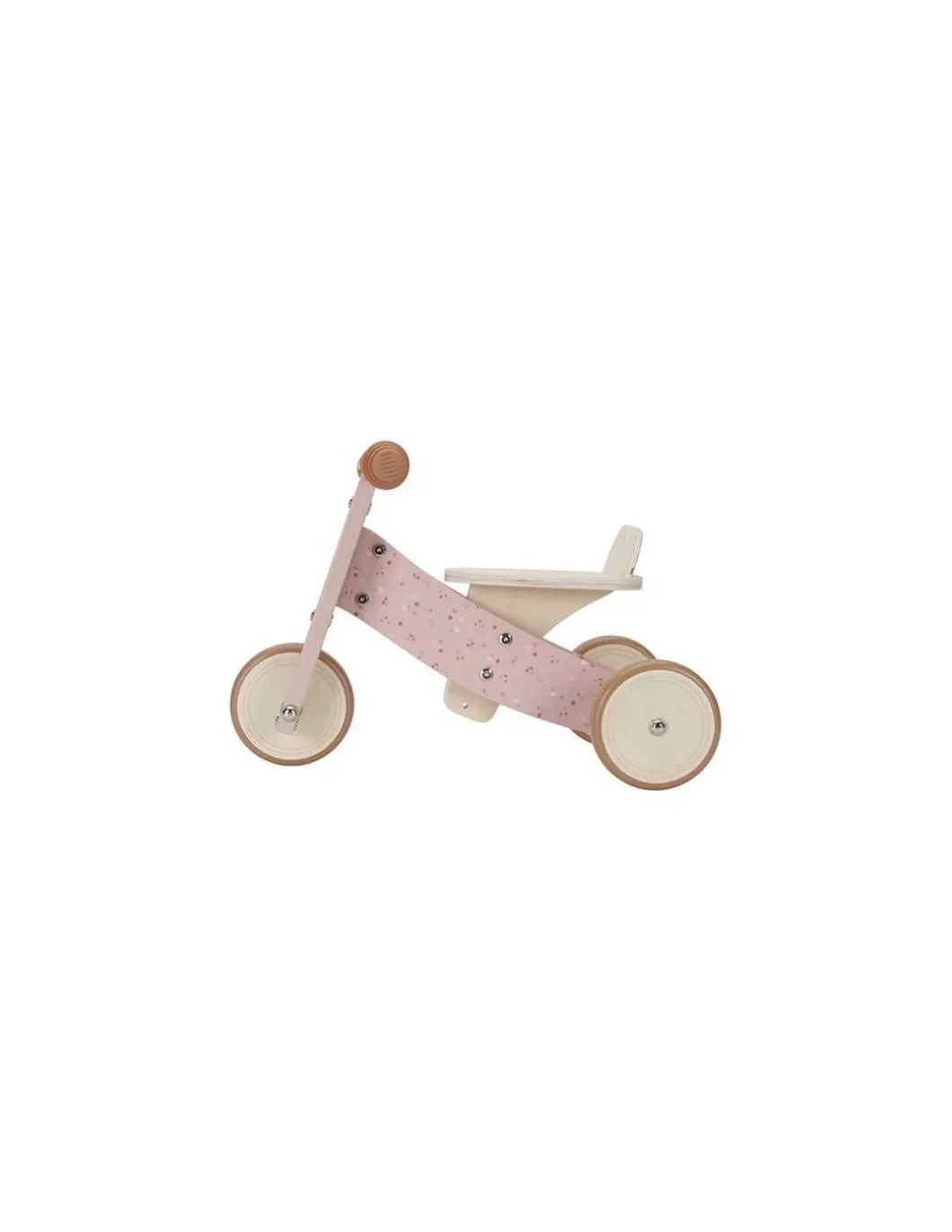 Tricycle en bois rose - Little Dutch