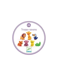 Troopo savana animaux de la savane - Djeco