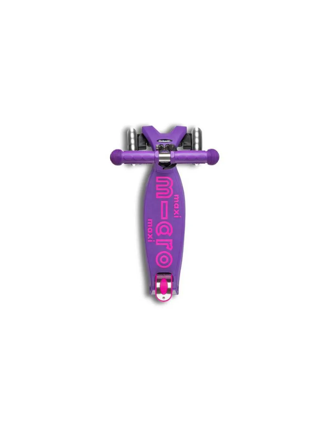 Trottinette Maxi Micro Deluxe LED Violet - Micro Mobility