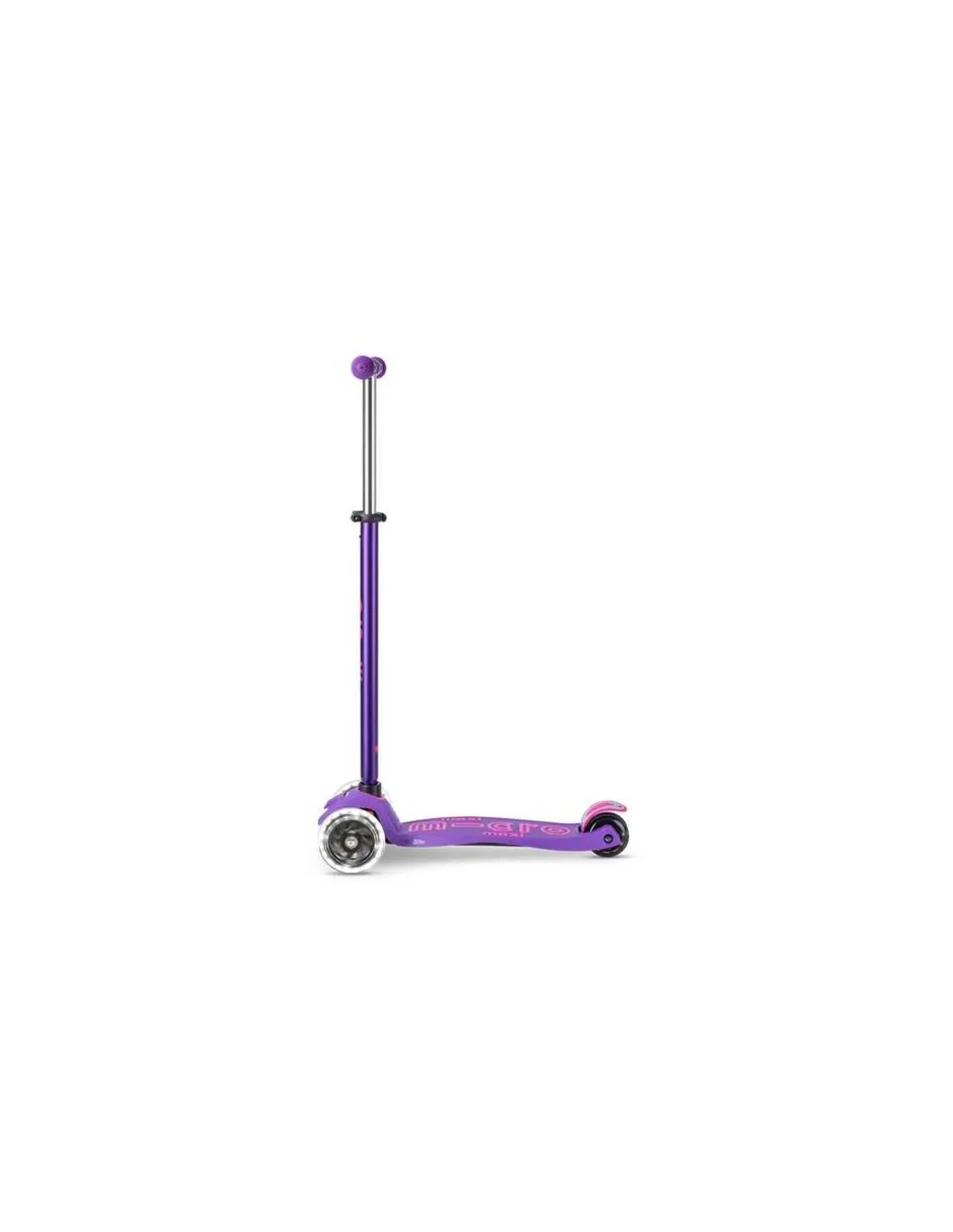 Trottinette Maxi Micro Deluxe LED Violet - Micro Mobility