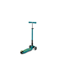 Trottinette Maxi Micro Deluxe Pliable LED Vert - Micro Mobility