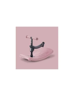 Trottinette Mini Micro Deluxe Rock & Go Rose Poudré LED - Micro Mobility