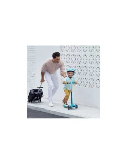 Trottinette Mini Micro Deluxe LED Aqua - Micro Mobility