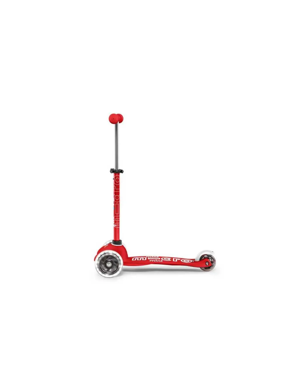 Trottinette Mini Micro Deluxe LED Rouge - Micro Mobility