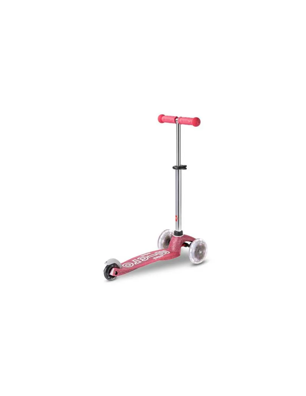 Trottinette Mini Micro Deluxe LED Glitter rose - Micro Mobility