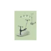 Trottinette Mini Micro Deluxe Rock & Go vert sauge LED - Micro Mobility