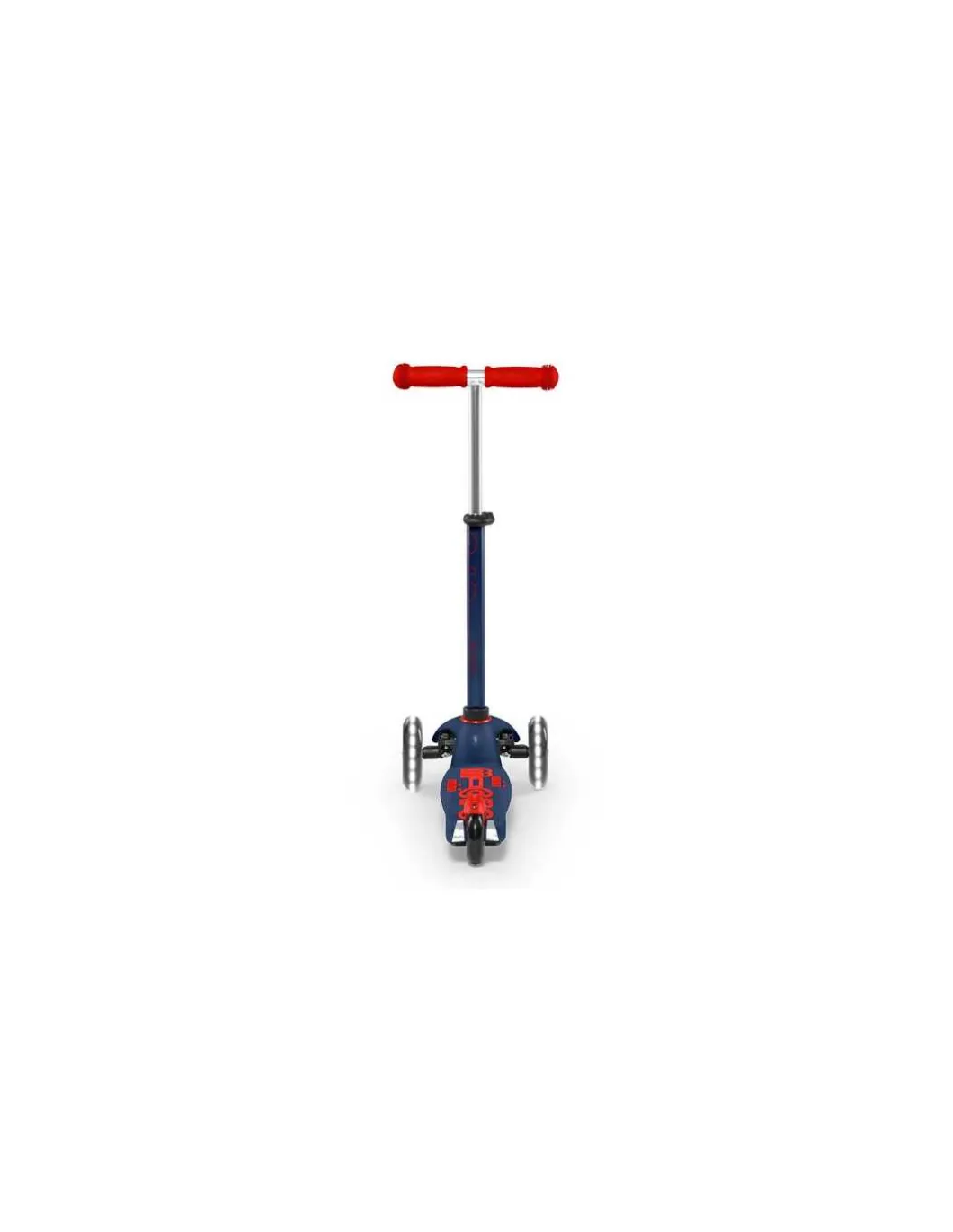 Trottinette Mini Micro Deluxe LED Bleu marine et rouge - Micro Mobility