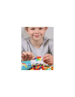 Tube mix arc en ciel Plus Plus 240 pièces