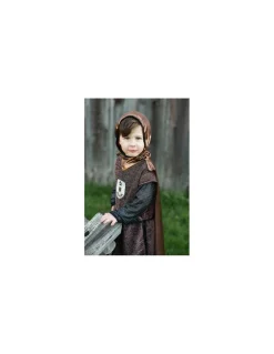 Tunique et cape de chevalier cuivre 4-6 ans - Great Pretenders