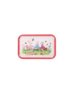 Valise dinette thé métal La Grande Famille - Moulin Roty