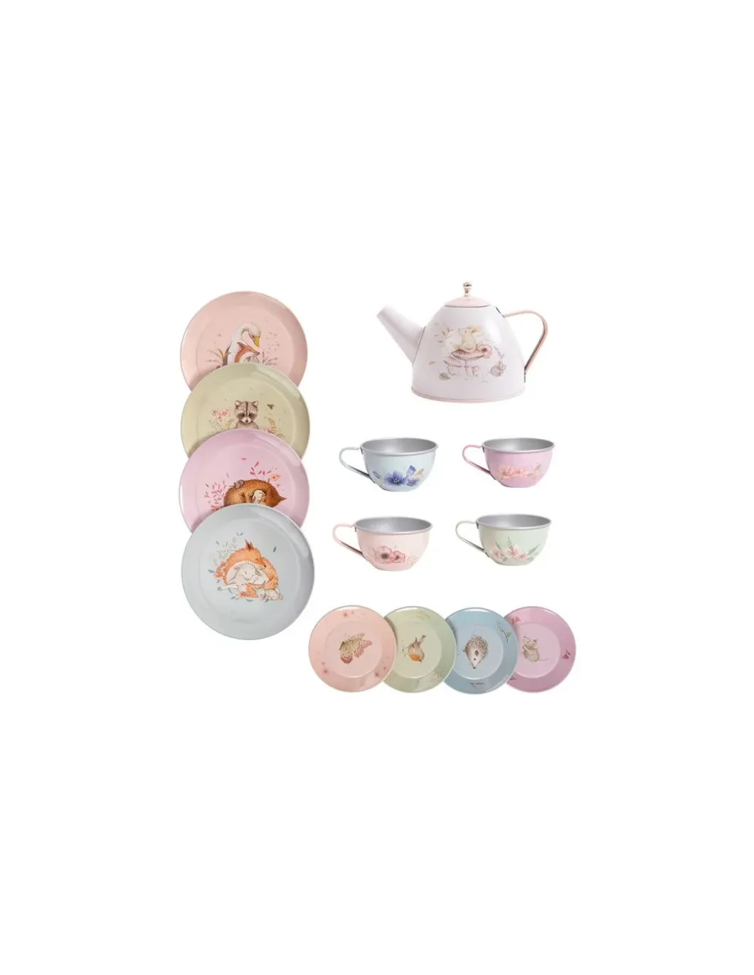 Valise dînette thé Les Rosalies - Moulin Roty