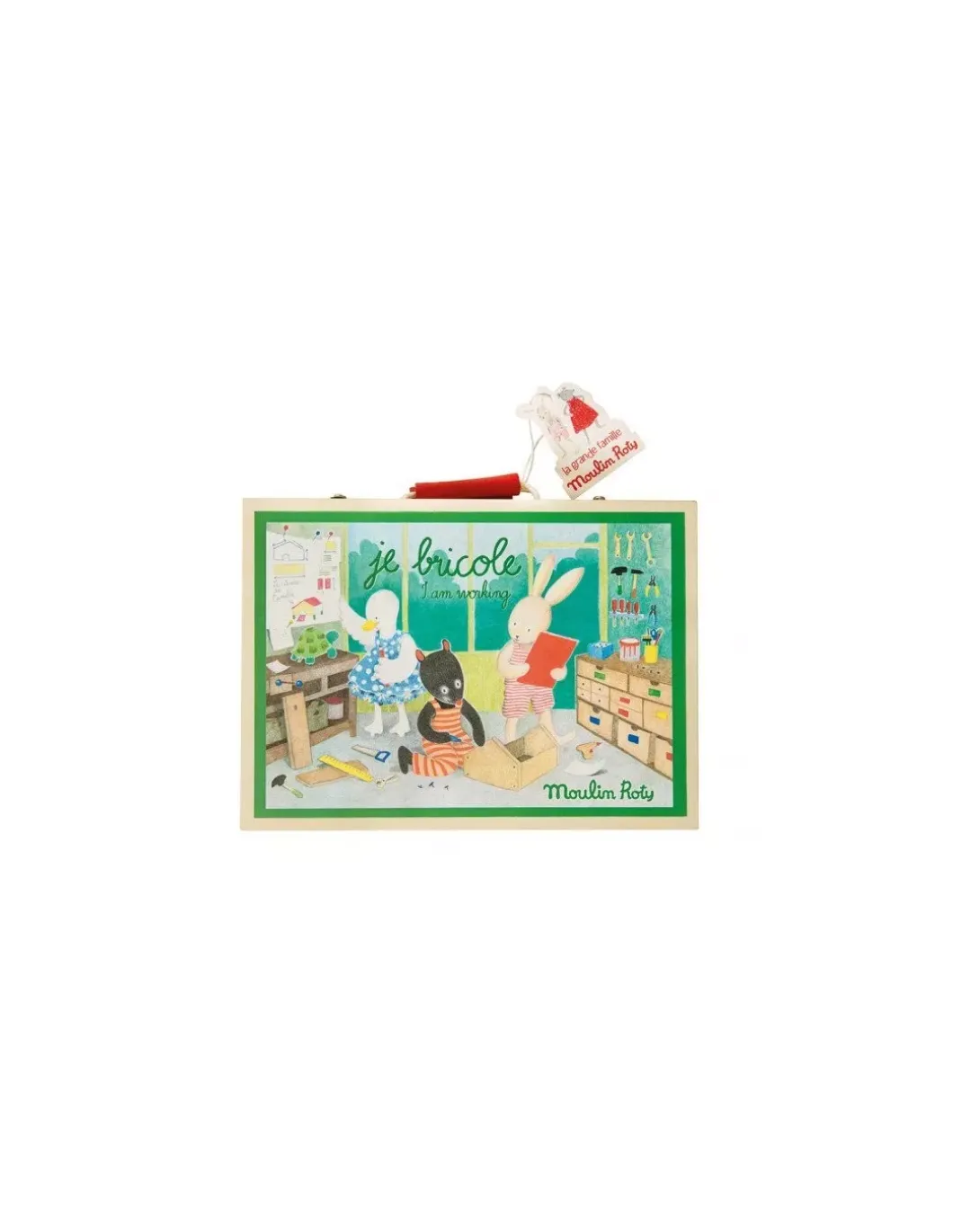 Valise je bricole La Grande Famille - Moulin Roty