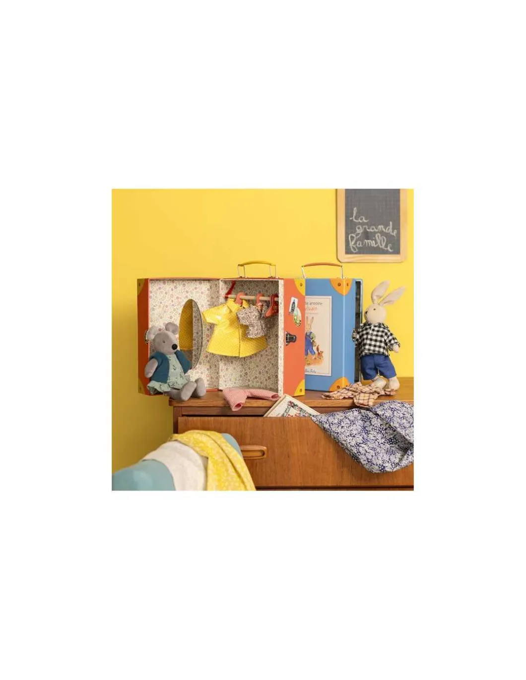Valise La petite armoire Nini La Grande Famille - Moulin Roty