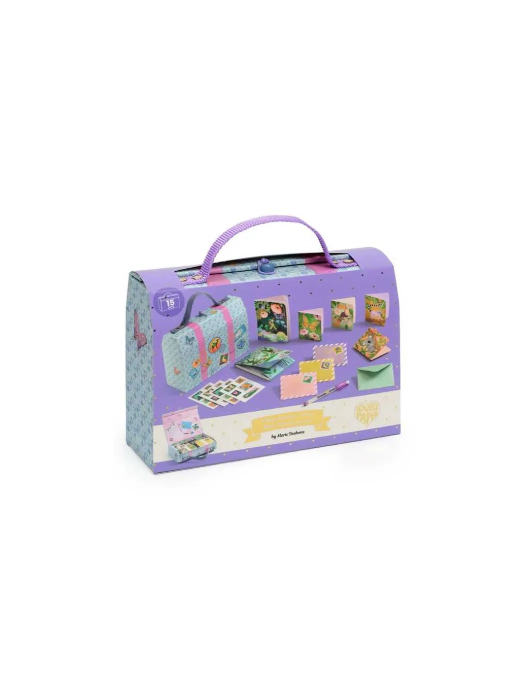 Valise papeterie Marie - Djeco