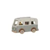 Van retro avec personnages en bois - Little Dutch