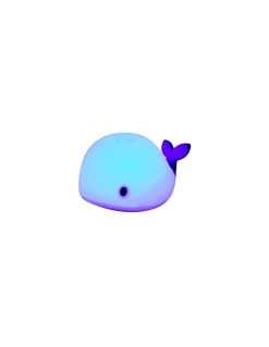 Veilleuse baleine bleue projecteur d'étoiles